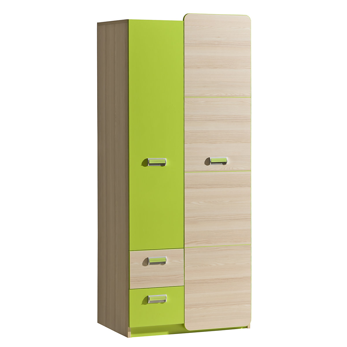 Jugendzimmer Set Lorento 6 teilig grün