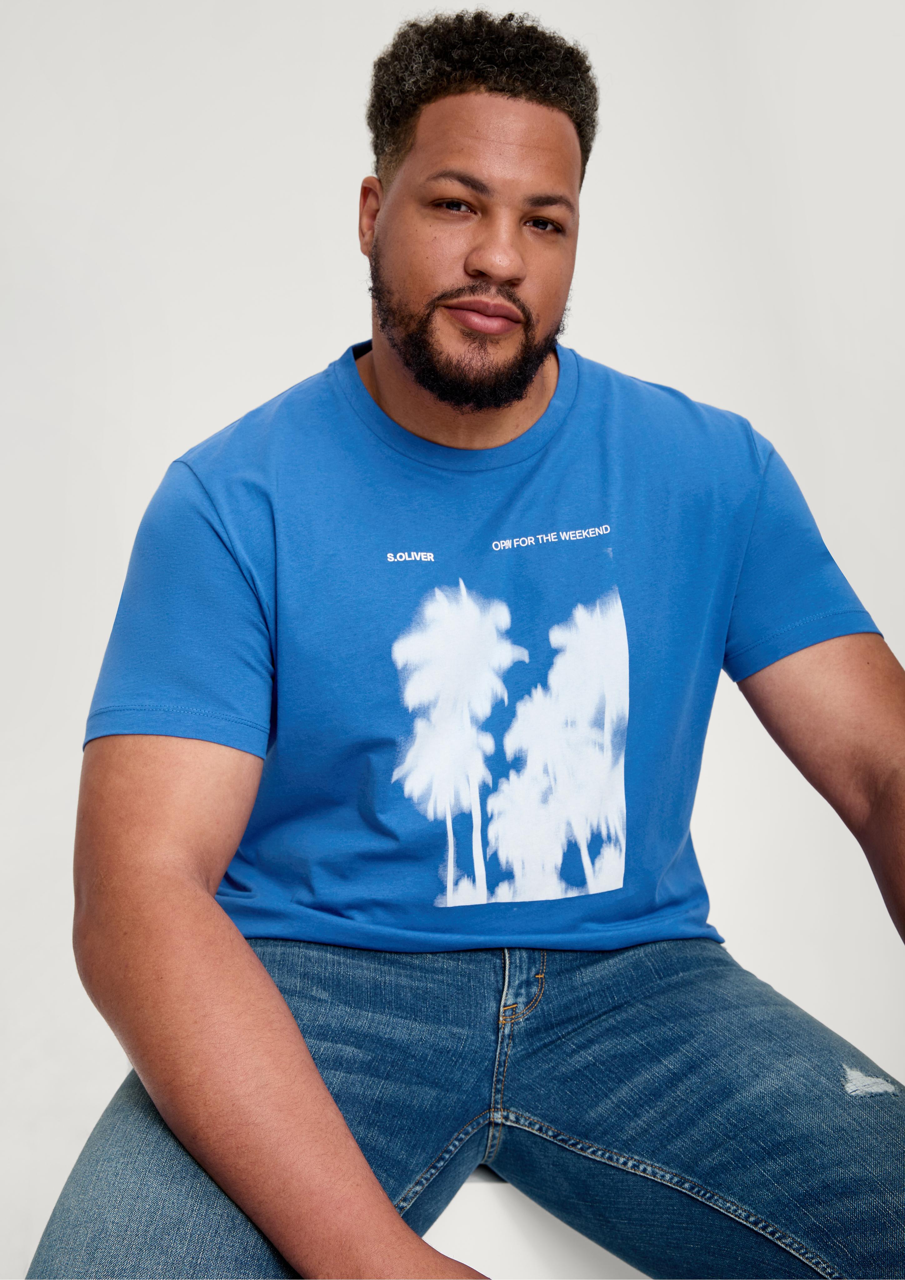 T-Shirt mit Frontprint  2135657-54D1