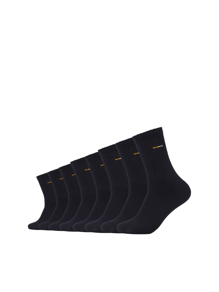 camano Tennissocken 8er Pack function in Schwarz günstig kaufen