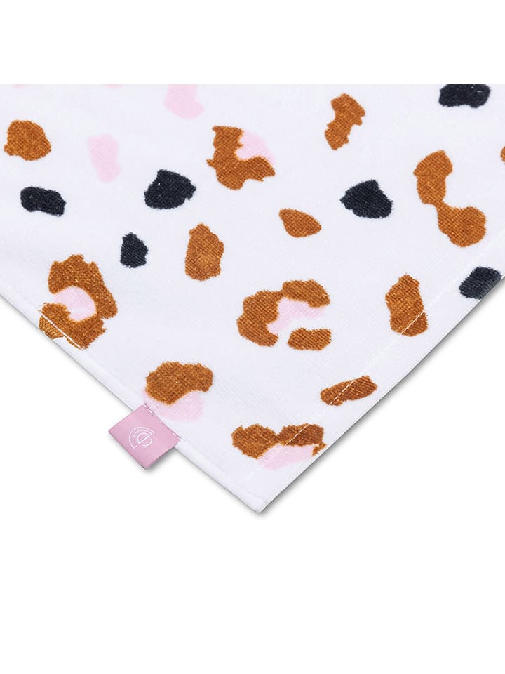 Swim Essentials Strandtuch ''Kaki Leopard'' in Weiß - (L)135 x (B)65 cm günstig kaufen 135x65 cm
