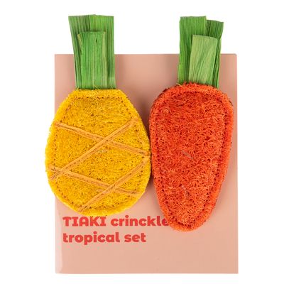 TIAKI Katzenspielzeug-Set Knisternde Früchte