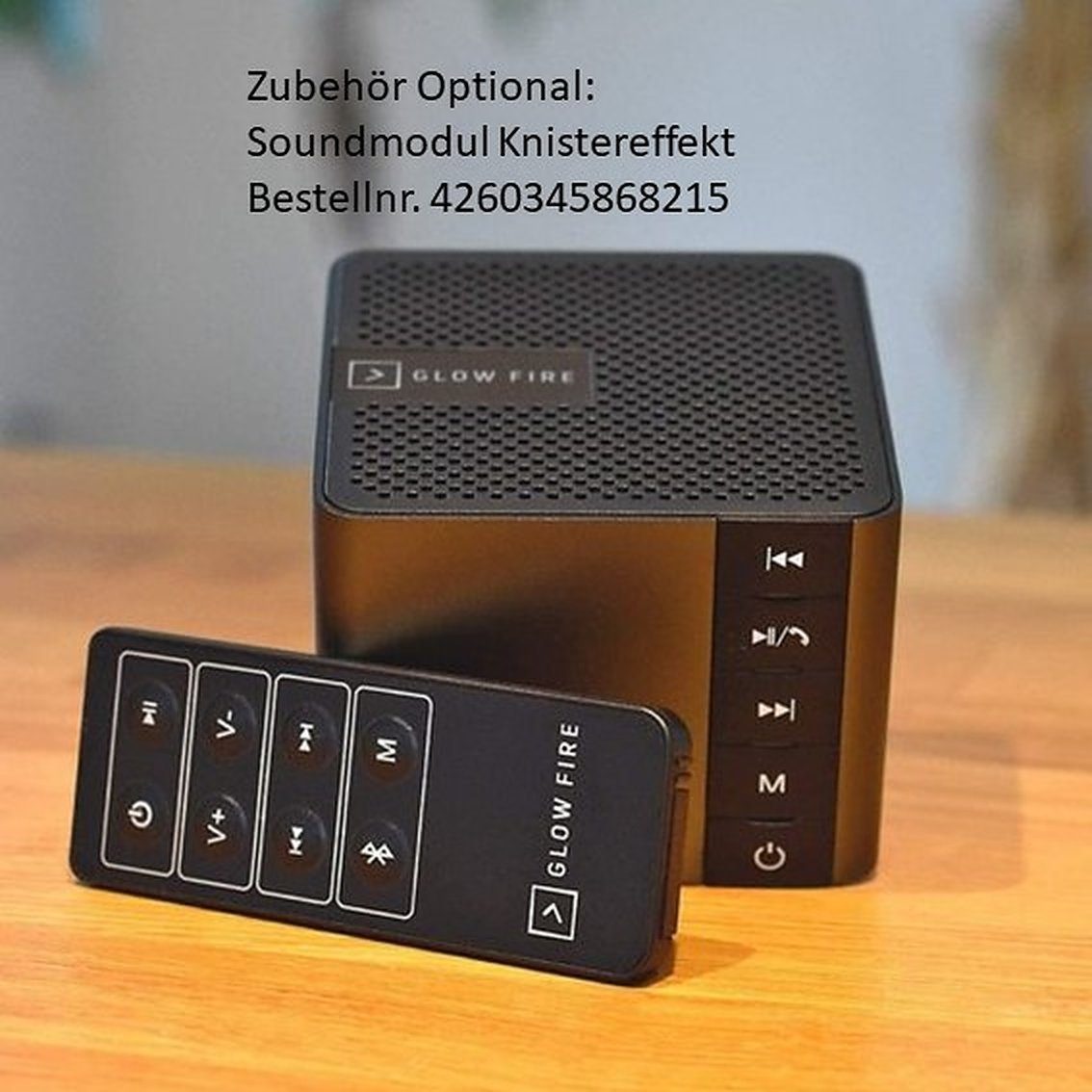 TAGU Elektrokamin TAGU Hagen Elektrokamin schwarz mit 23 Zoll Powerflame