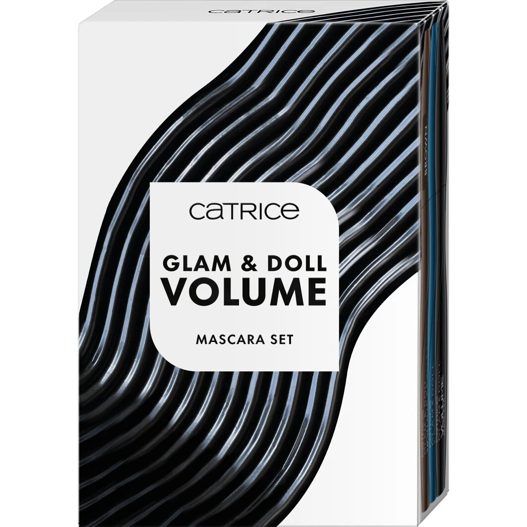 GLAM & DOLL Volume Mascara Sæt - Makeup Sæt, Mascara, Vandfast Mascara