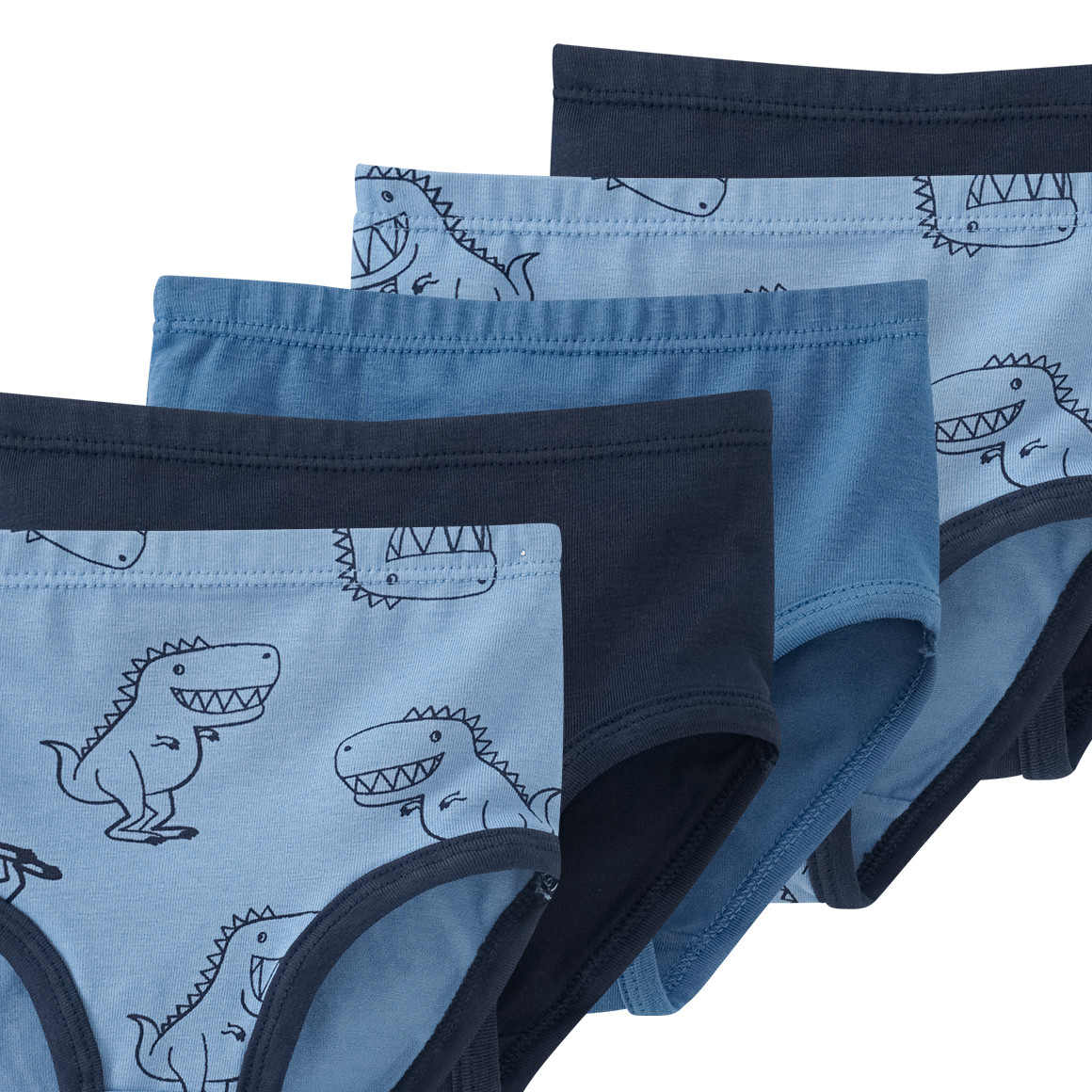 5 Baby Slips in verschiedenen Dessins