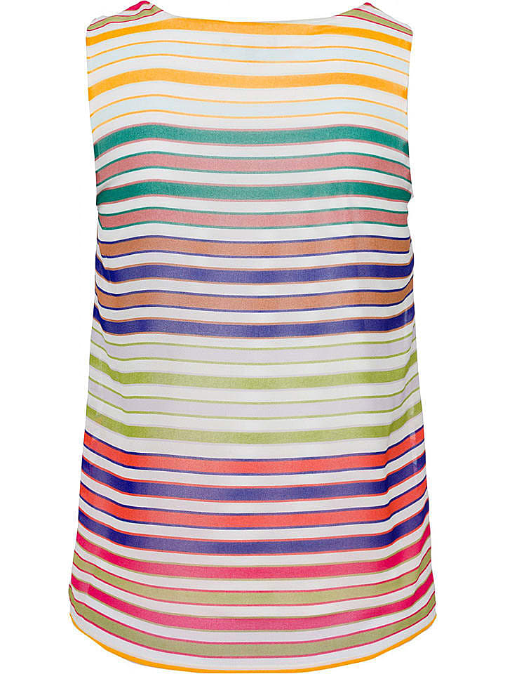More & More Top in Creme/ Bunt günstig kaufen 36