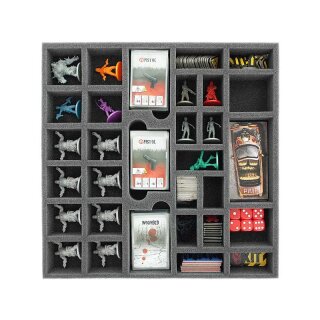 41mm Schaumstoffeinlage für Zombicide Staffel 1 Grundspiel Box