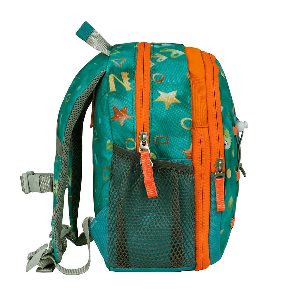 Kindergartenrucksack Mini Kiddy Kindergartenrucksack für 1-3 Jährige Kinder mit Brustgurt türkis