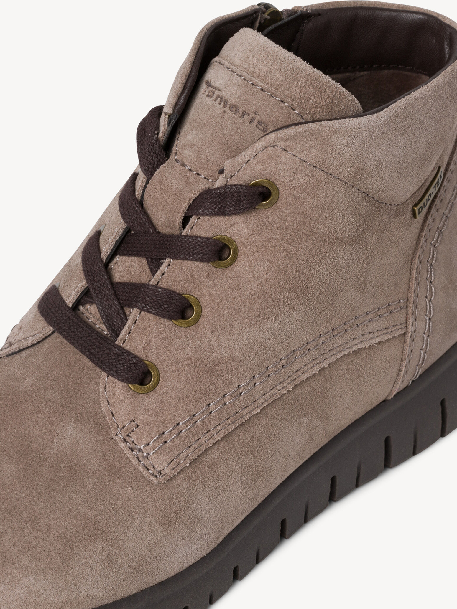 Bottine en cuir - marron