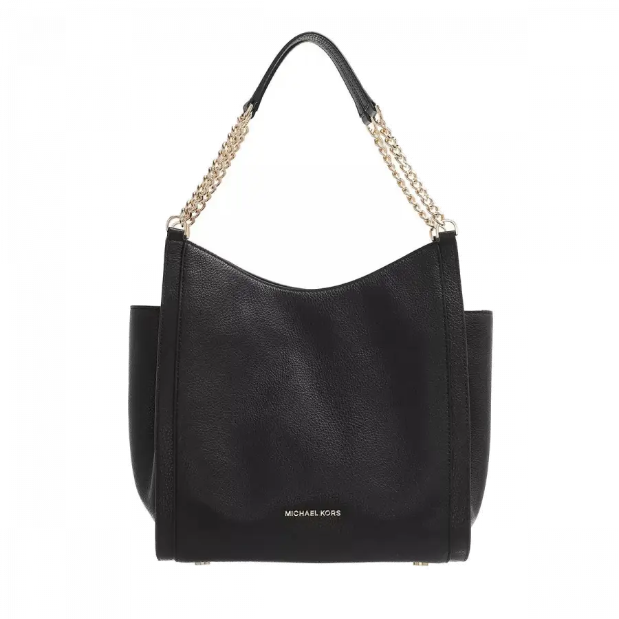 Michael Kors - Michael Kors Handle Bags Metallkette Black - schwarz