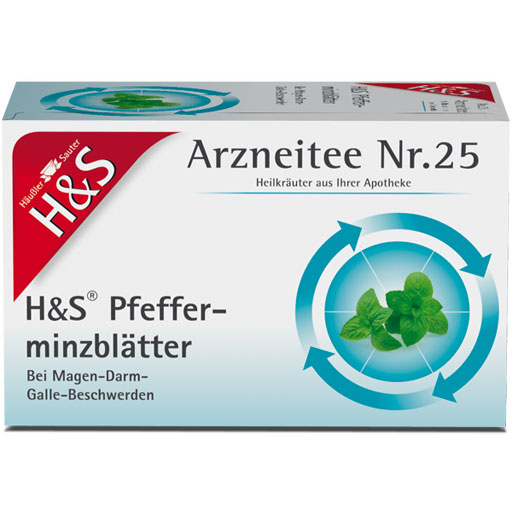 H&S Pfefferminztee Filterbeutel  20X1.5 g  Filterbeutel