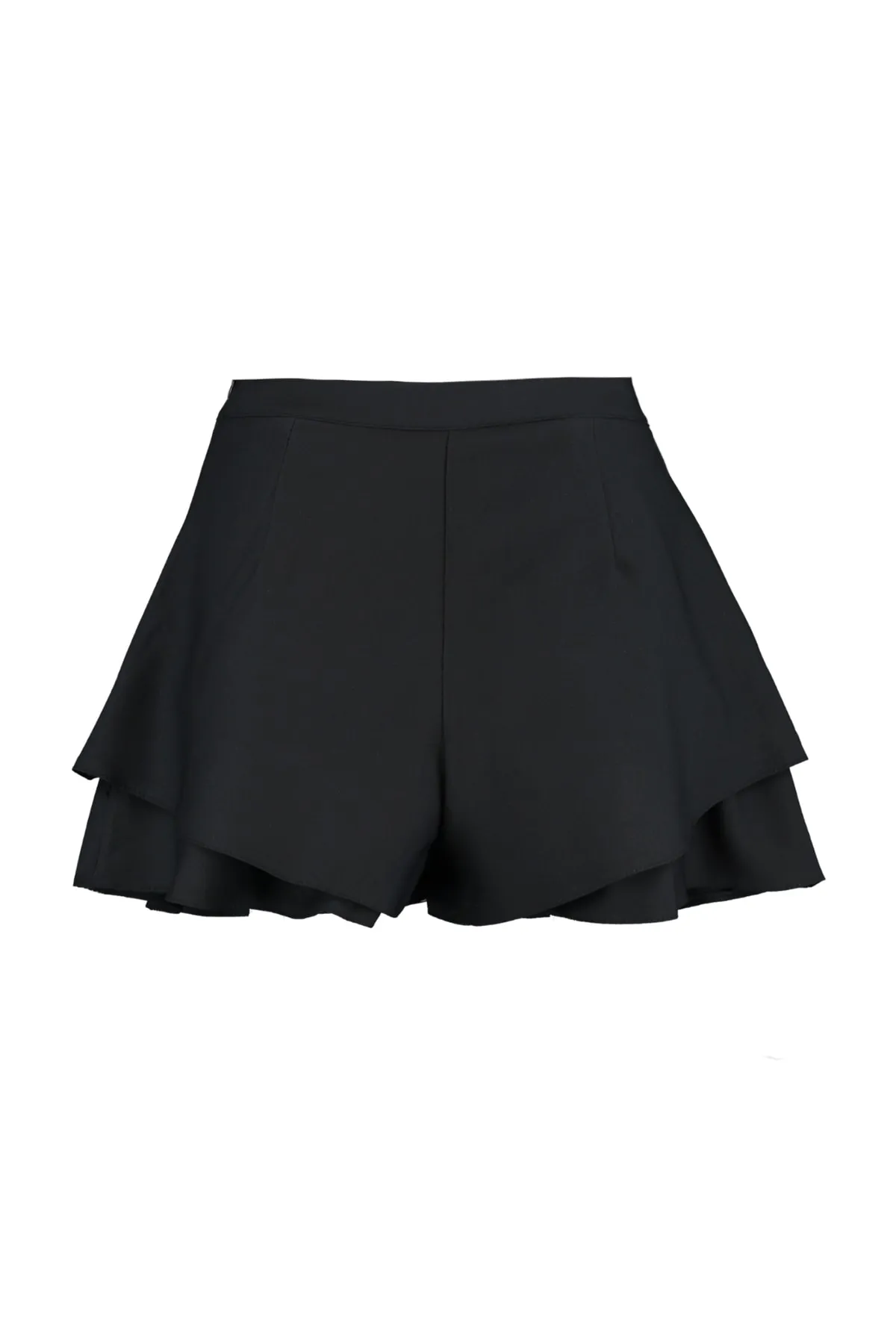 Trendyol Collection  Shorts - Schwarz - Hoher Bund