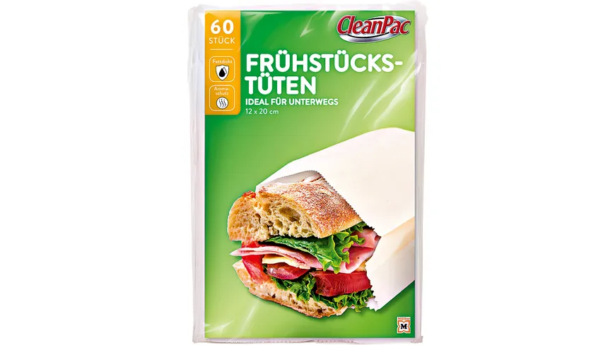 CleanPac Frühstückstüten
