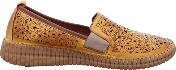 GEMINI Klassische Slipper gelb ocker