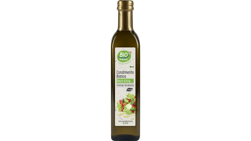 BIO PRIMO Bio Essig Condimento Bianco 500 ml