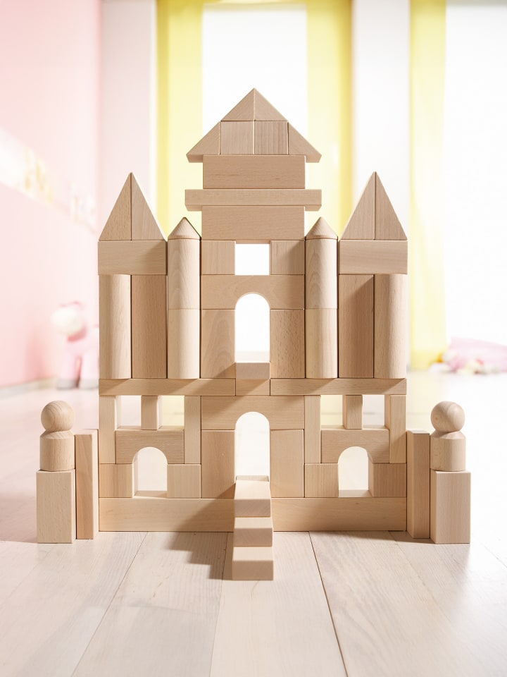 Haba Spielbausteine Basisbausteine natur, Set mittel in mehrfarbig günstig kaufen onesize