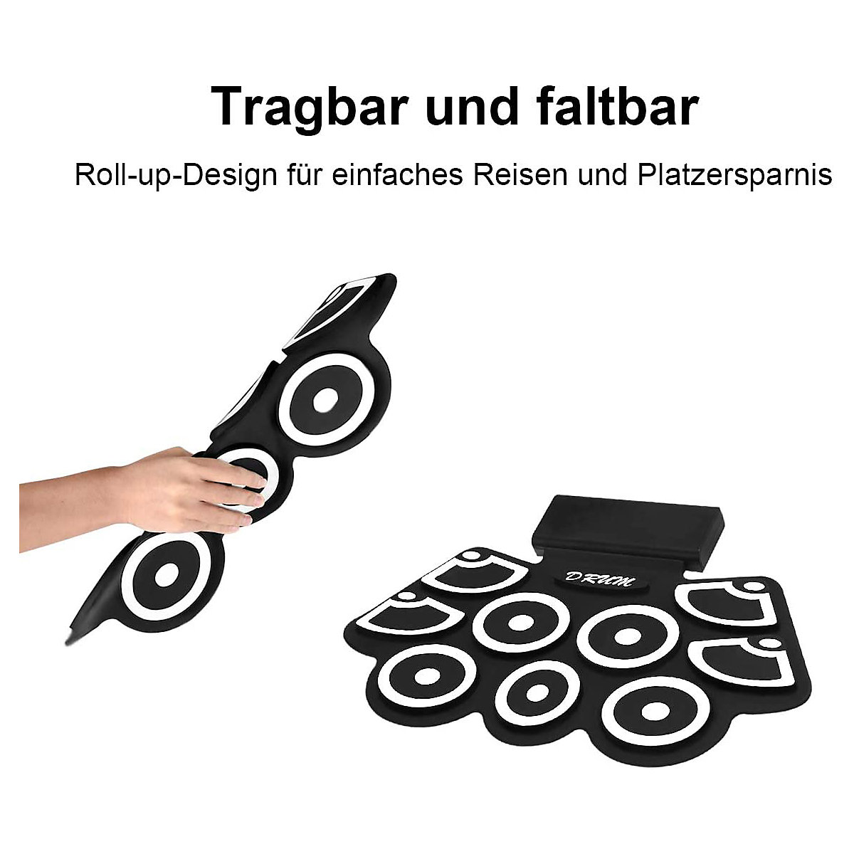 E-Drum Faltbar 9 Pads