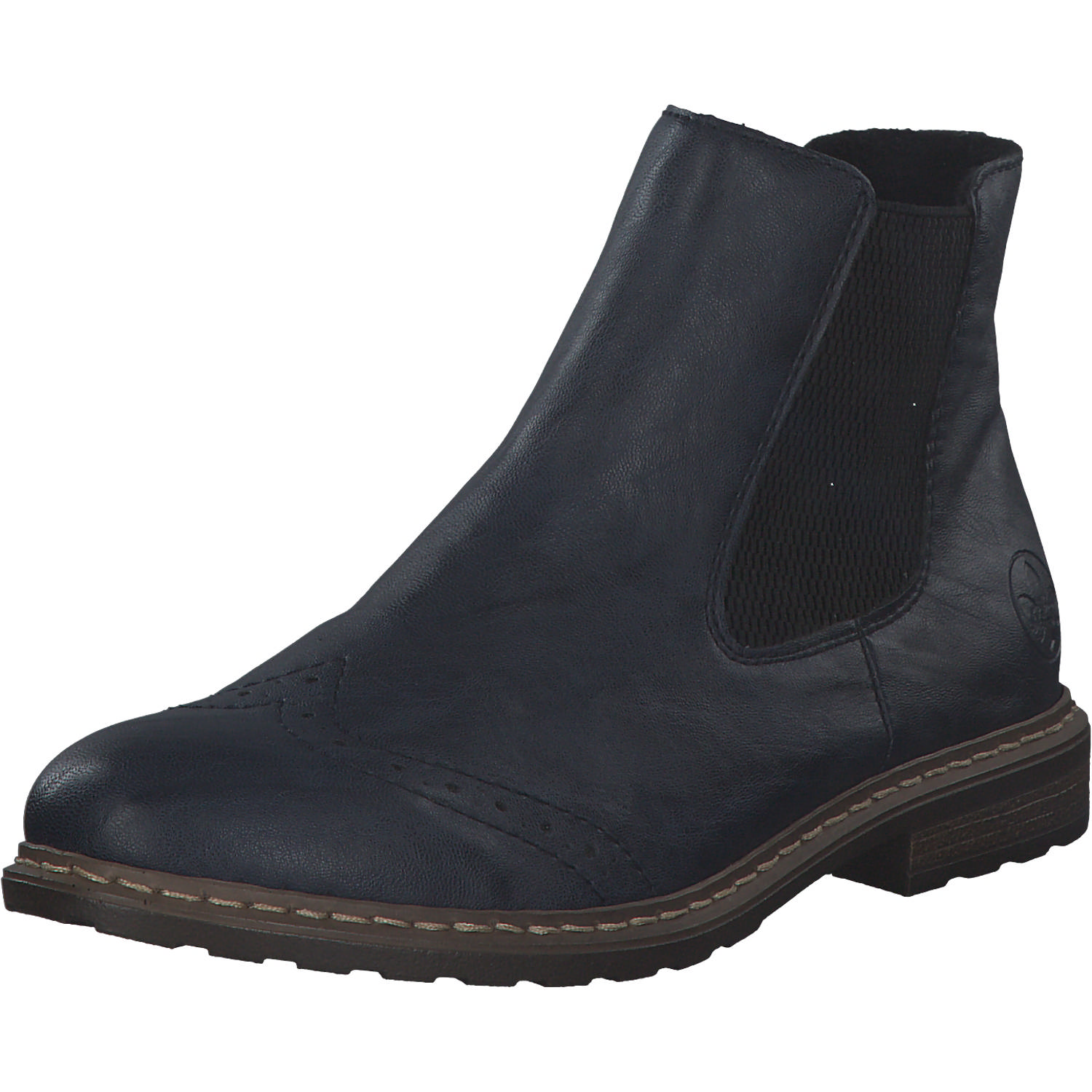 Rieker 71072, Chelsea Boots, Damen, Blau