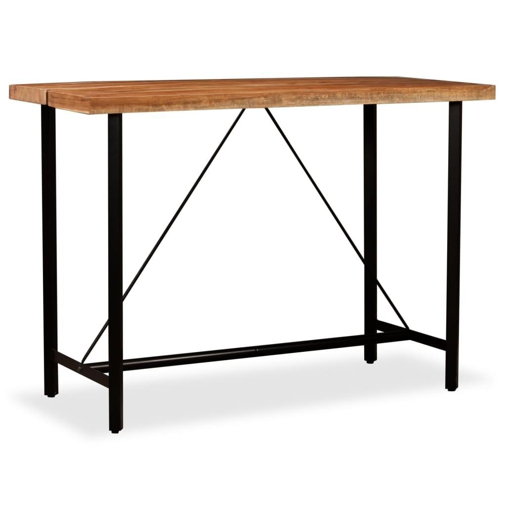 möbelando Stehtisch 295445 (LxBxH: 150x70x107 cm), aus Massivholz in Akazie