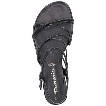 Tamaris Sandale in schwarz