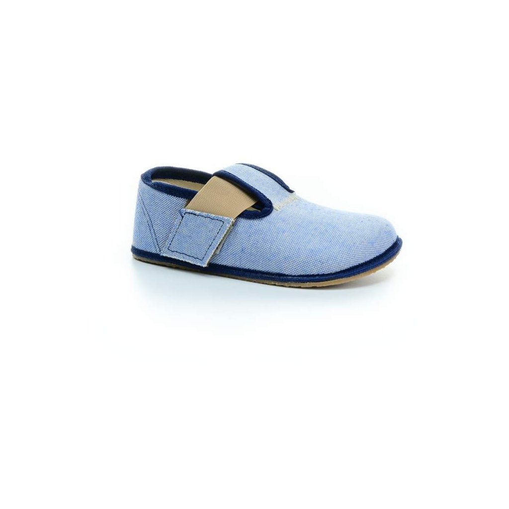 Pegres BF01 Blau Barfußhauschuhe