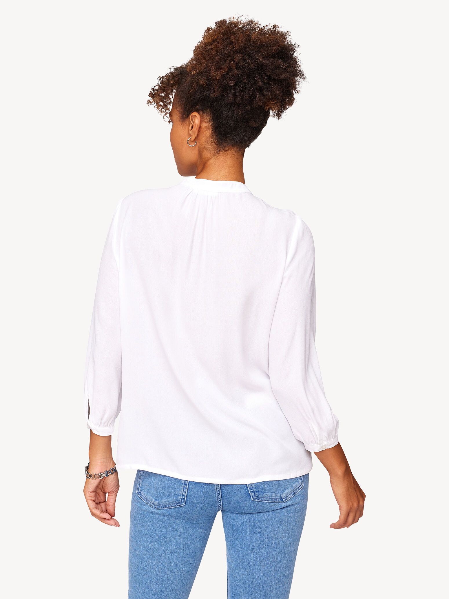 Boho Bluse - blanc