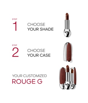 GUERLAIN Rouge G Satin Lippenstift-4 g