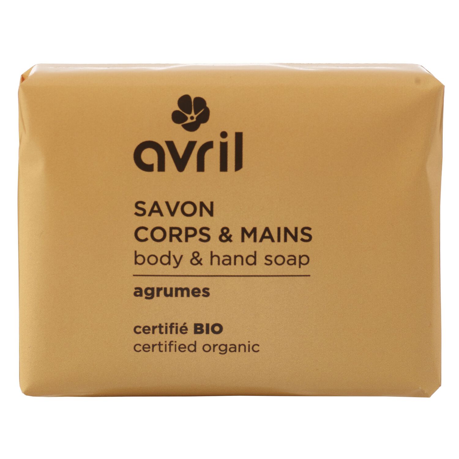 Avril Savon - Certifié bio Savon corps & mains Agrumes