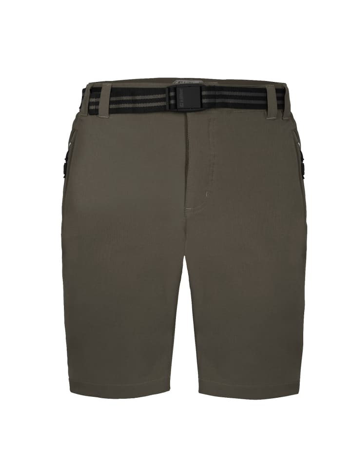 Killtec kurze Outdoorhose / Shorts mit Gürtel in Olive günstig kaufen