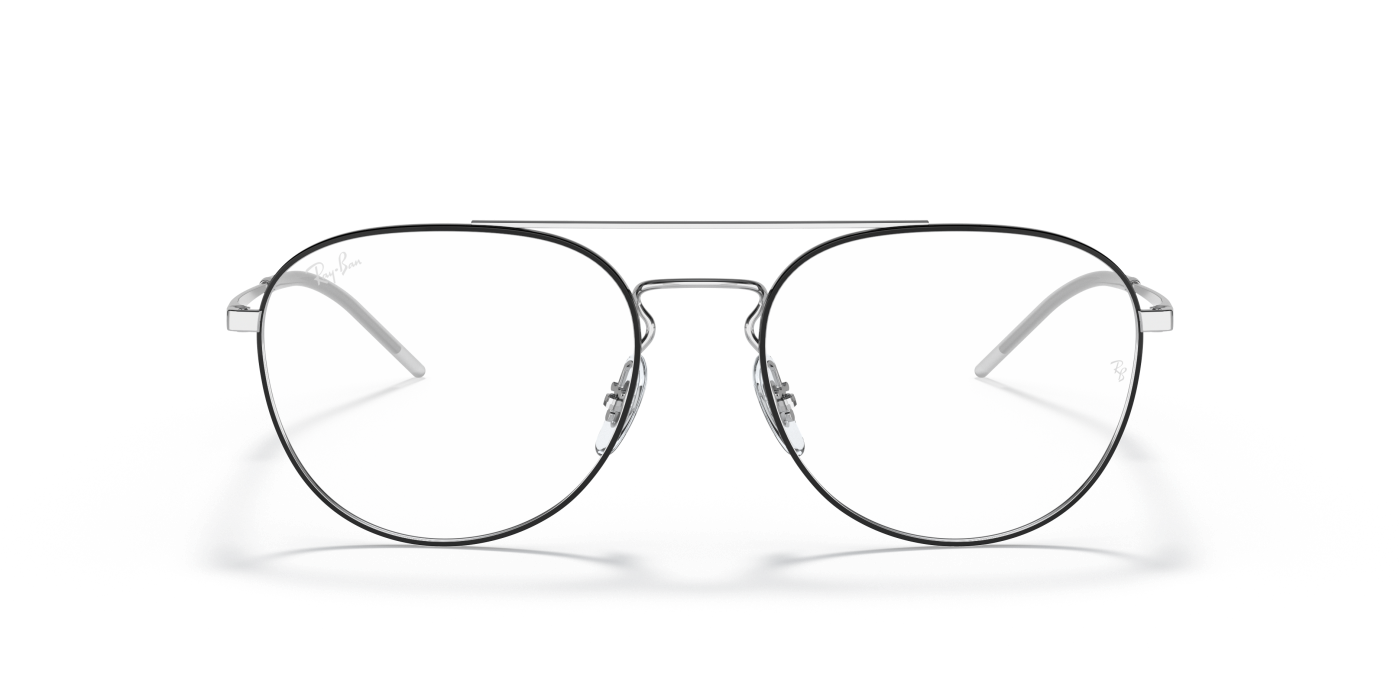 RB6414 OPTICS - Negru lucios pe argintiu