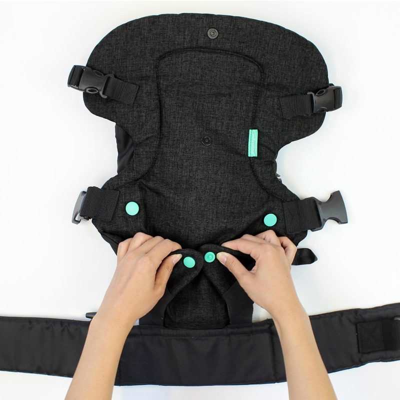 Porte-bébé Flip Ergo 4 en 1 noir Infantino