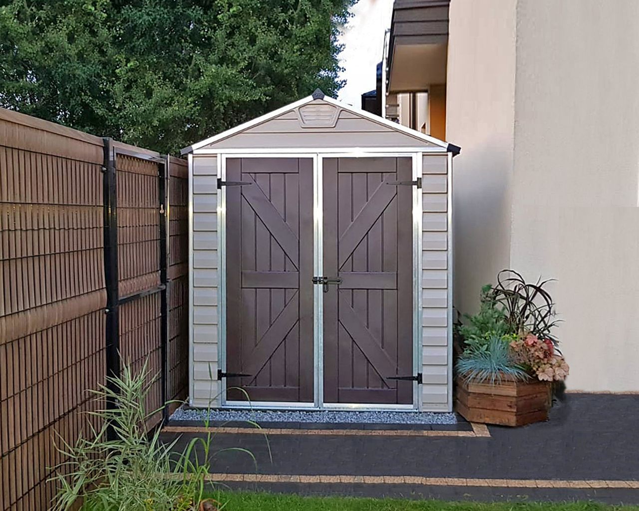 Canopia by Palram Gerätehaus Skylight  378,6 x 185,4cm Tan