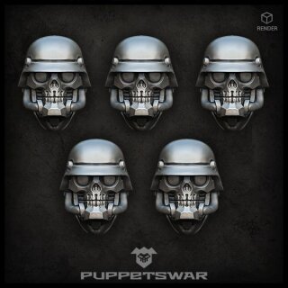 Sturmpioniere Reaper heads (5)