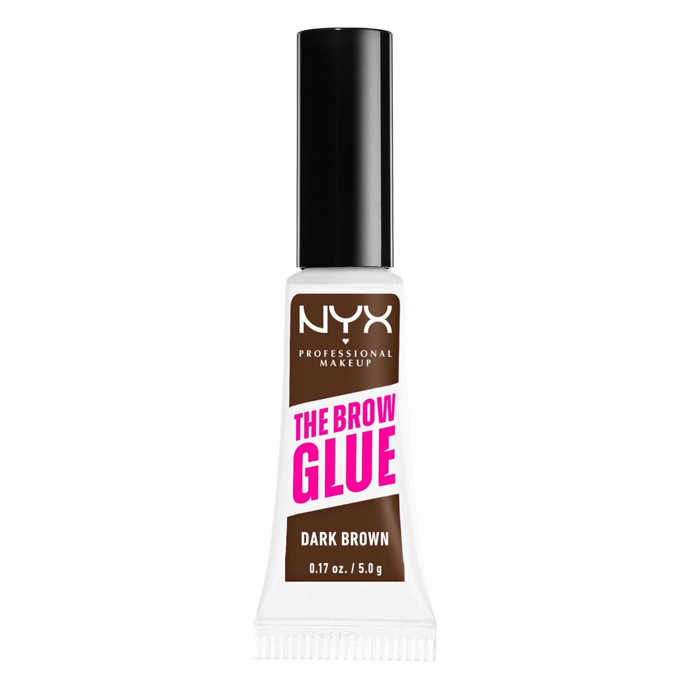 NYX Professional Makeup The Brow Glue Dark Brown Colle fixatrice sourcils