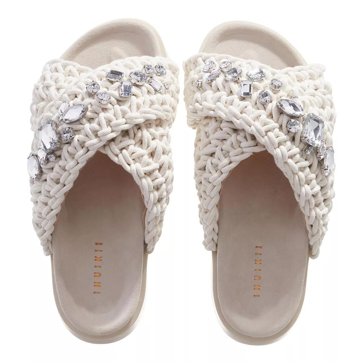 INUIKII Komfort Sandalen weiss Slide