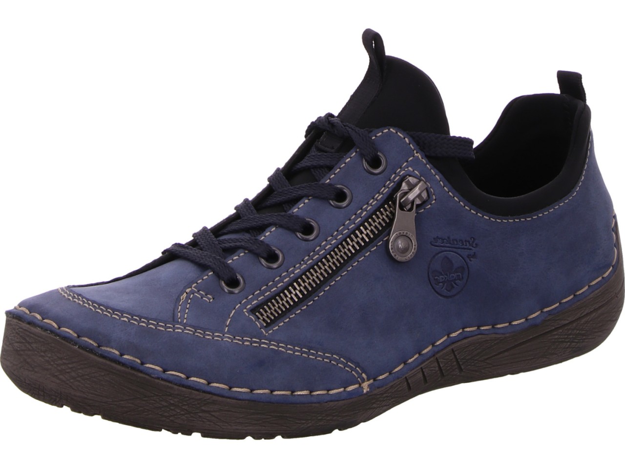 RIEKER Stiefeletten blau