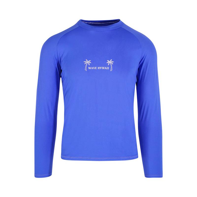 WAVE HAWAII Longsleeve Rash Guard Longsleeve Surf Shirt
