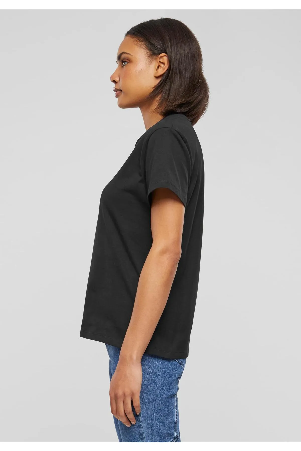 KARL KANI  Damen ESSKKW-T02BLK Small Signature Tee