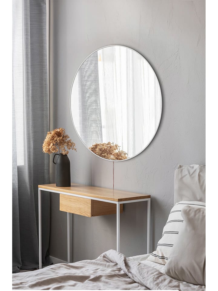 Evila LED-Spiegel in Weiß - Ø 40 cm günstig kaufen onesize