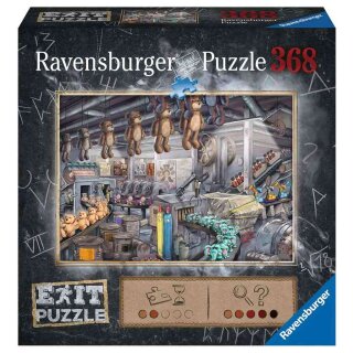 Puzzle: Exit 10 - In der Spielzeugfabrik (368 Teile) (Multilingual)