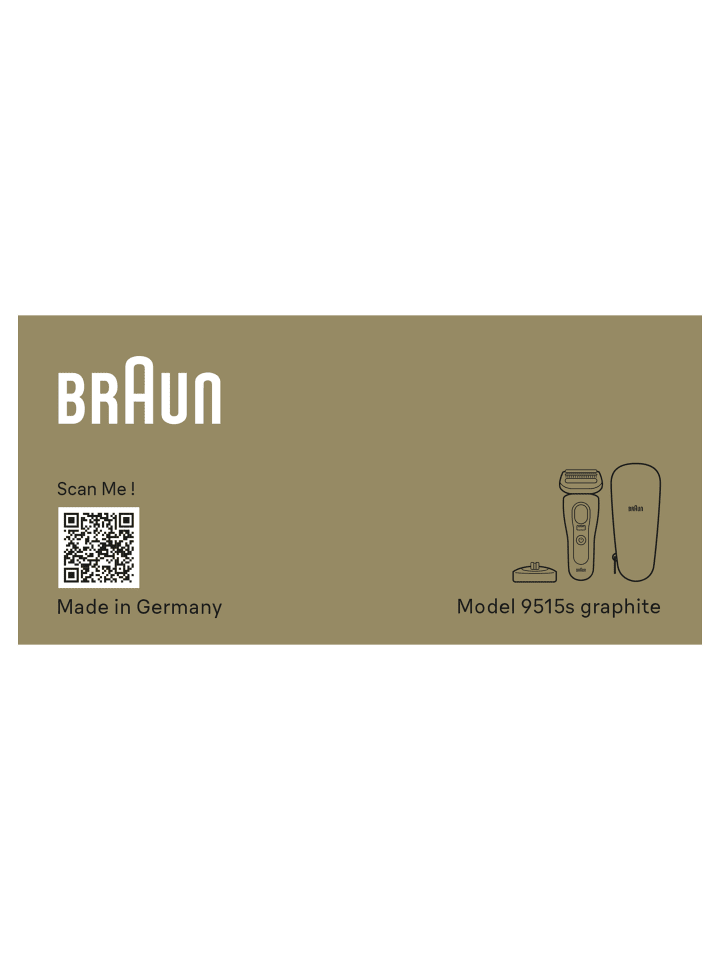 Oral-B Elektrischer Rasierer für Männer 