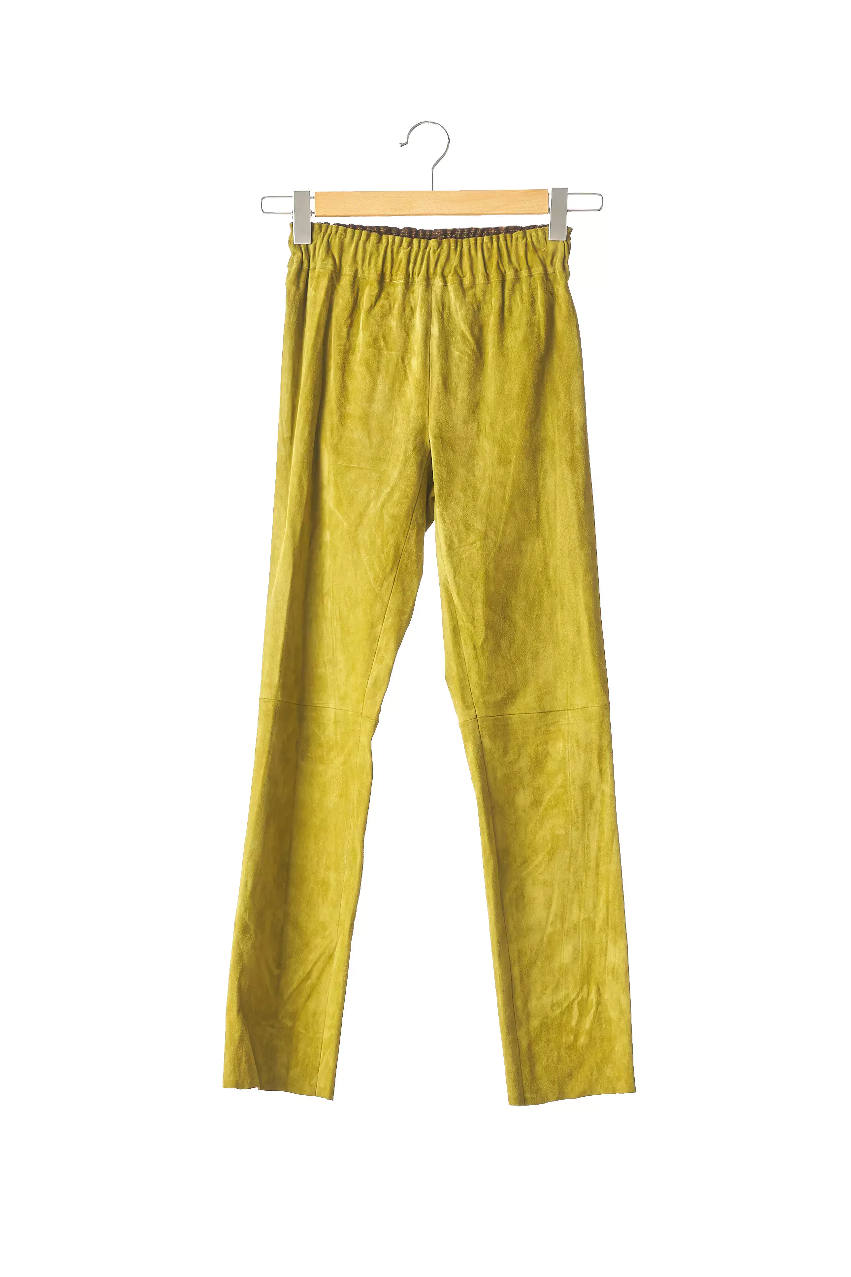 H8li Pantalons Droits Femme couleur vert