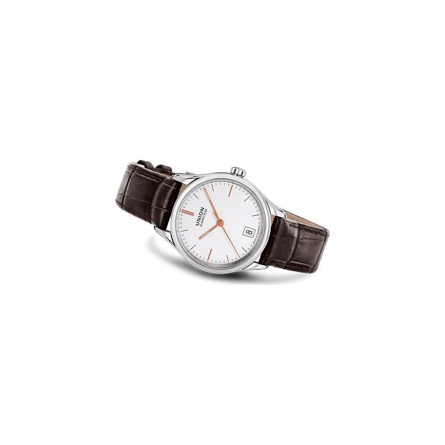 Union Glashütte Damenuhr Viro Datum 34 mm