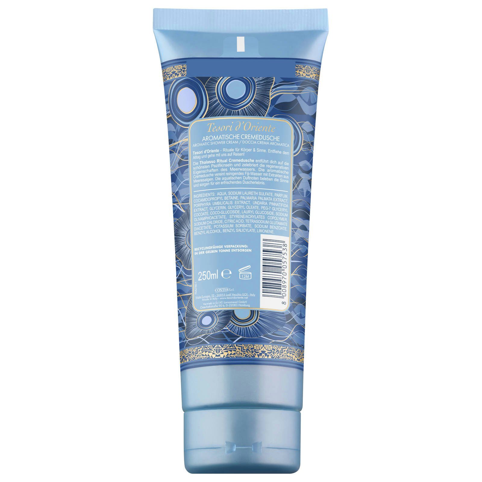 Tesori d´Oriente Duschgel Duftset: 2x Cremedusche Imperial Orchid & 2x Cremedusche Thalasso