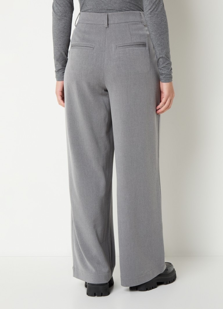 MSCH Copenhagen  Henrika high waist loose fit pantalon met steekzakken