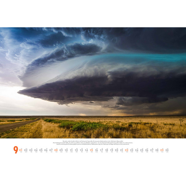 WETTERPHÄNOMENE 2024 - Kalender