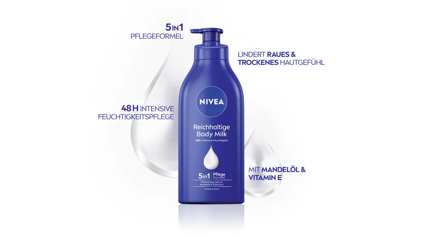 NIVEA Body Reichhaltige Body Milk 625 ml