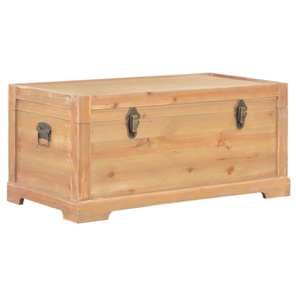 vidaXL Aufbewahrungsbox Aufbewahrungstruhe mit Auflage 80×40×40 cm MDF (1 St)