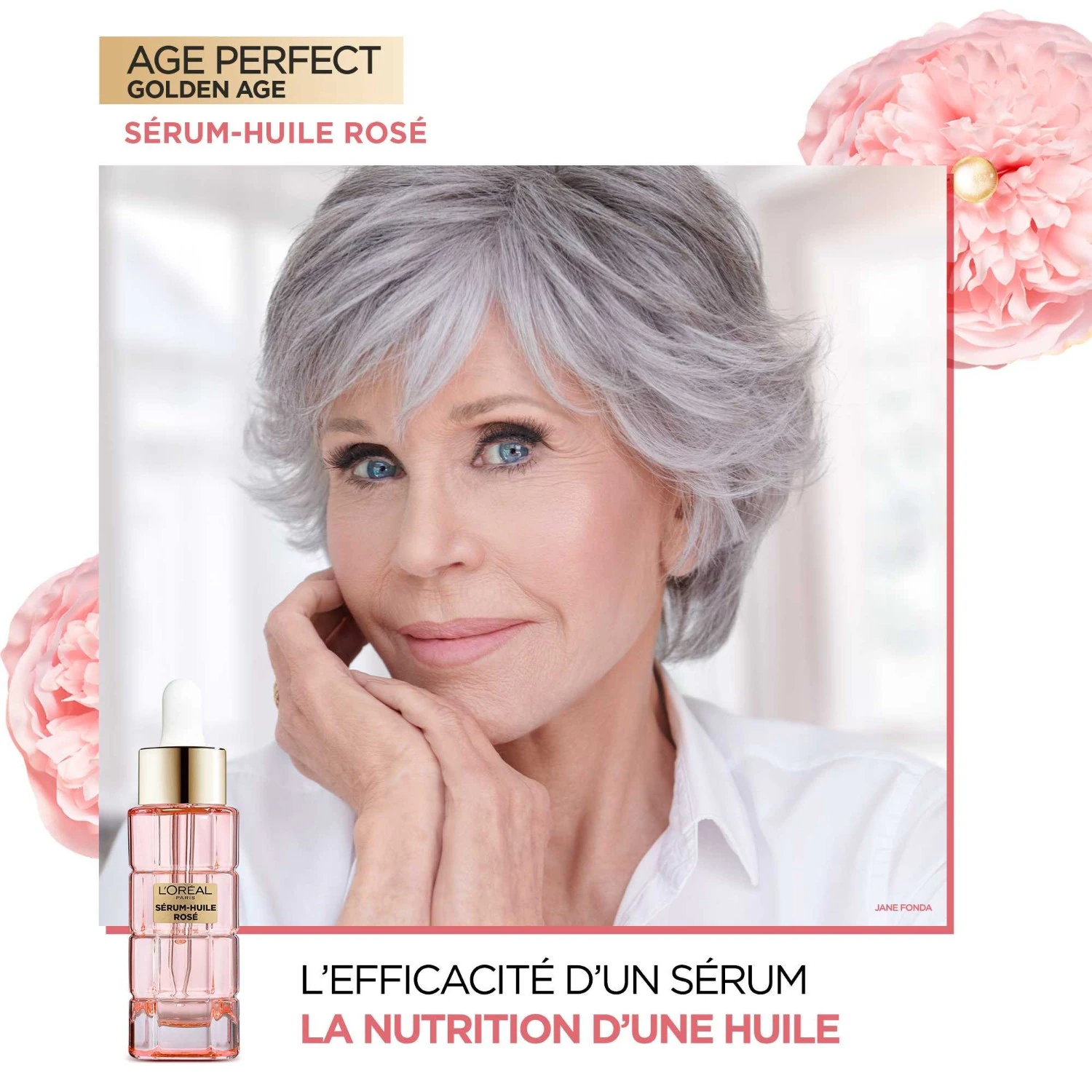 Serum z olejkiem różanym L'Oréal Paris Golden Age