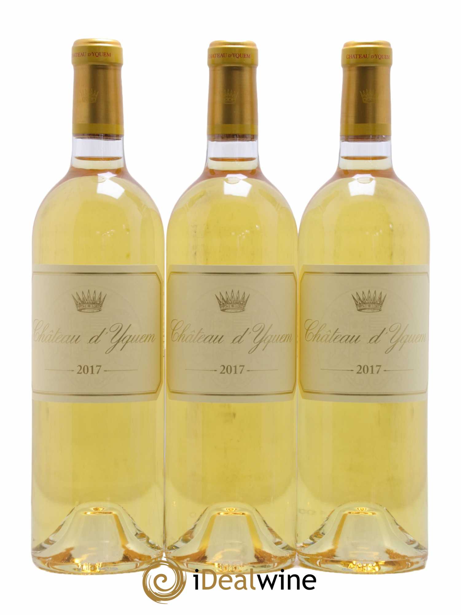 Château d'Yquem 1er Cru Classé Supérieur  2017 - Lot de 3 Bouteilles