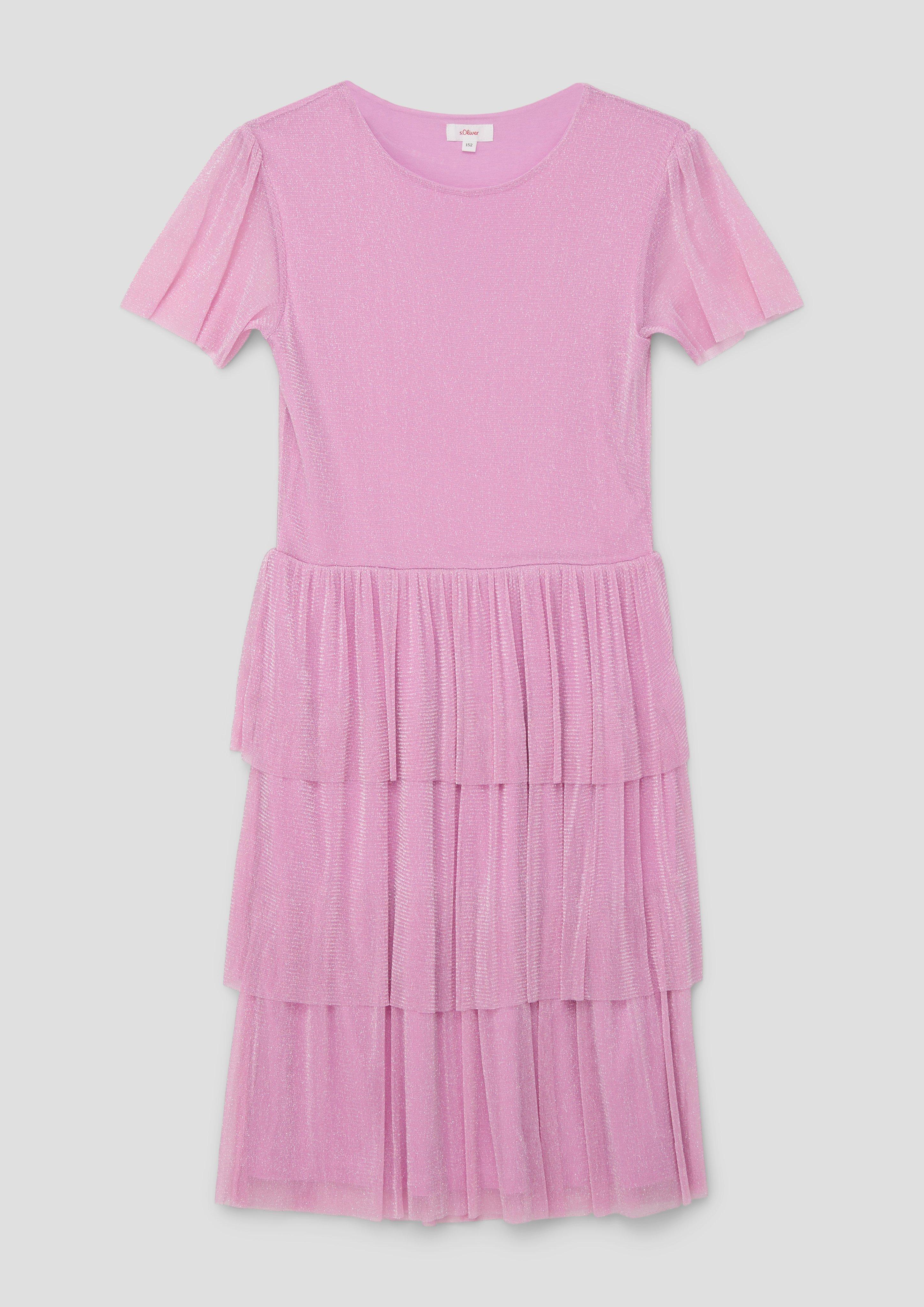 Kleid mit Volants  2140231-4442